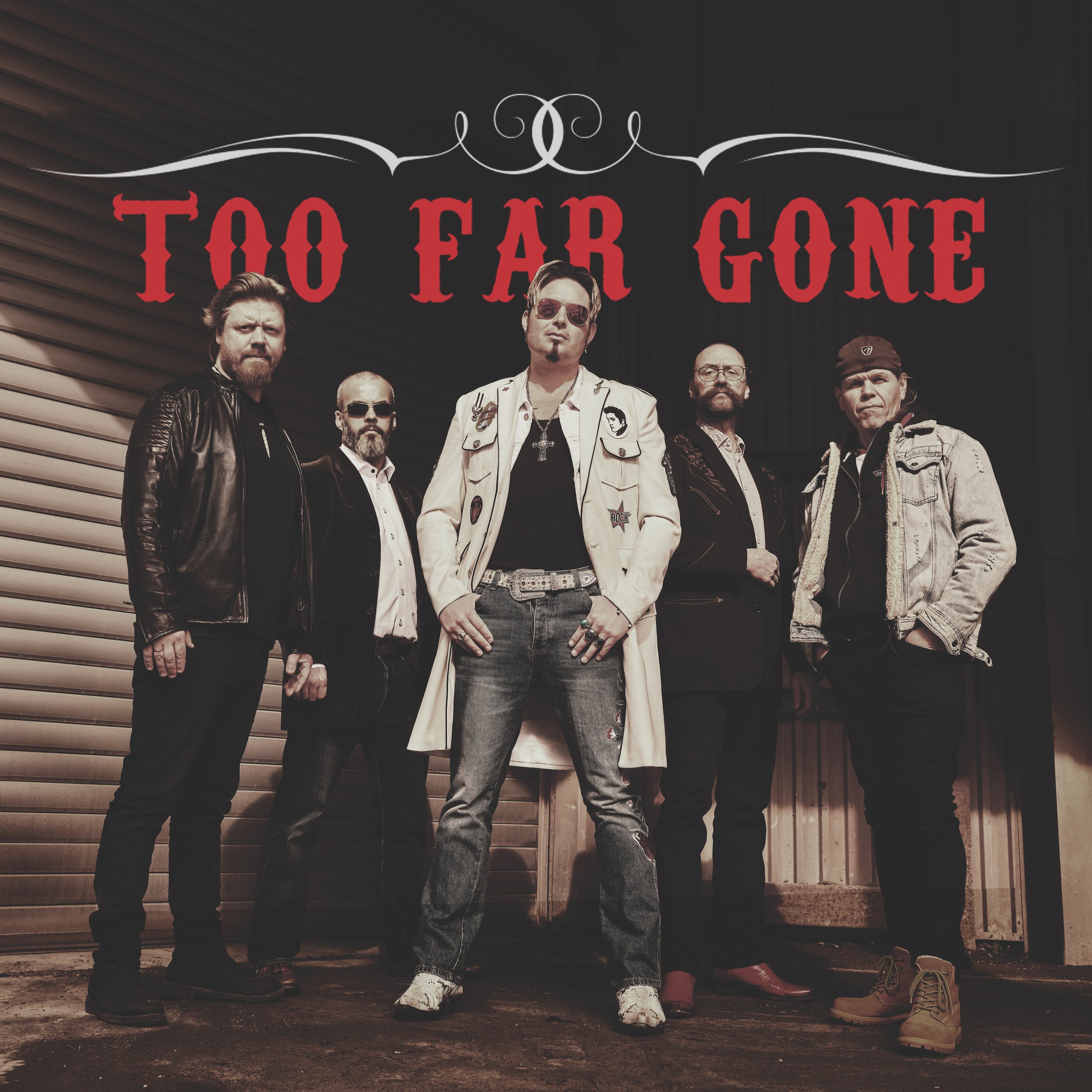Too Far Gone spiller live på Brosteinsballet 2026 i Rena sentrum